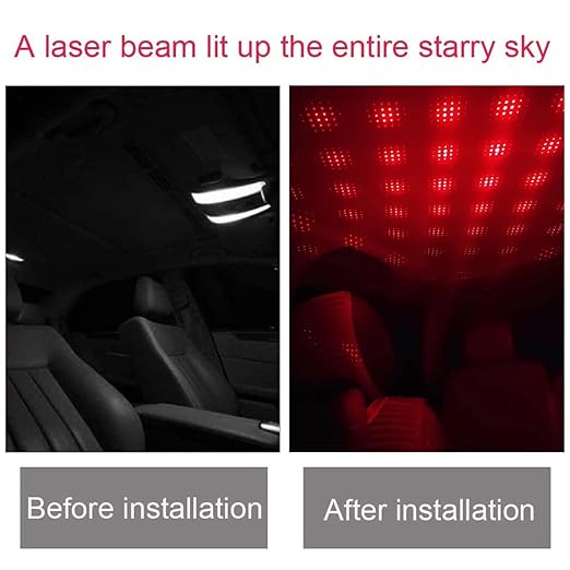 USB Star Projector Night Light