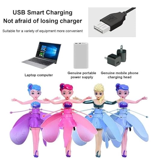 Flying Doll Toy for Kids