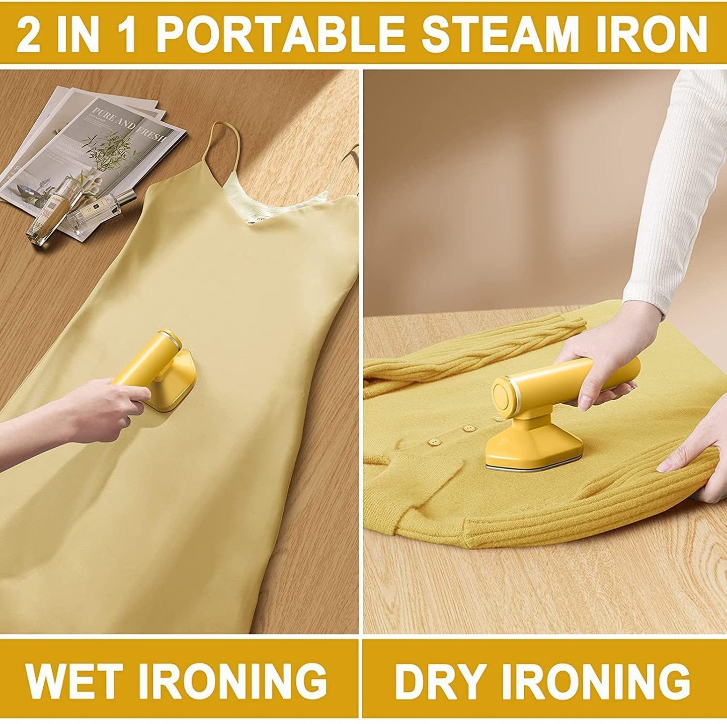 Mini Portable Steam Iron for Clothes