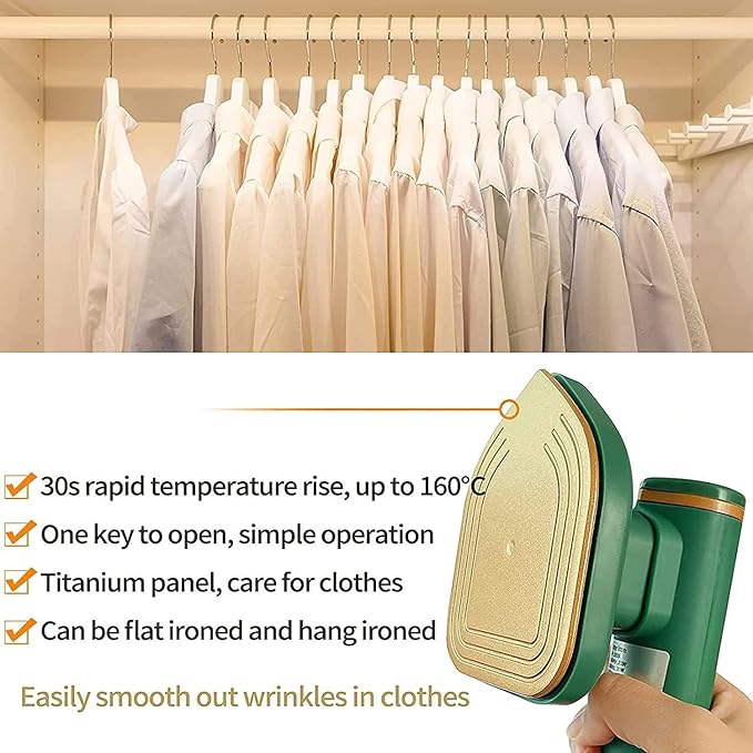 Mini Portable Steam Iron for Clothes