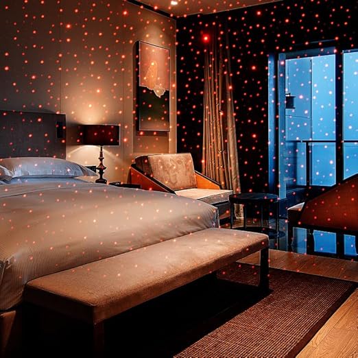 USB Star Projector Night Light