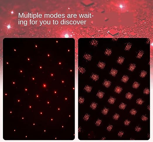 USB Star Projector Night Light